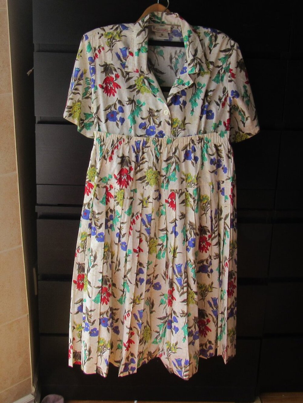 Vintage Katesport Sheila Wiener 2 Piece Ladies Summer Skirt Set Size 17/18 V422 - Picture 3 of 11